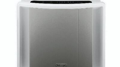 De'Longhi compact air purifier 4 level filtration and ioniser AC150, 65 W - white/grey, Dh1,699, amazon.ae