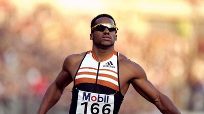 Ato Boldon (athletics). The Trinidadian sprinter wore designer shades for style rather than any great need to aid his vision. Getty Images