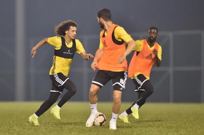 Omar Abdulrahman, left, has declarred himself fit to face Malaysia. Courtesy UAE FA