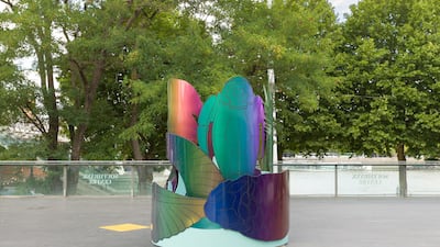 'Devonian' is a sculptural piece based on the bodies of ancient sea creatures from more than 400 million years ago.