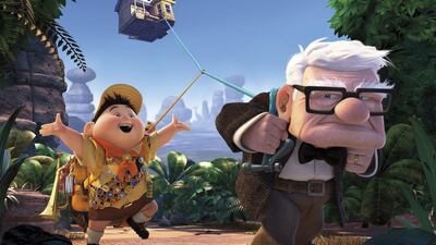 A still from the Disney-Pixar Films release Up. Research has shown that viewing a heart-warming film can make us more patient. But such claims have been doubted by academics. AP Photo