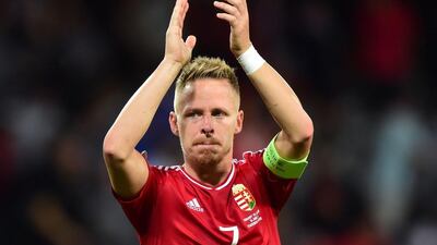 Balazs Dzsudzsak has joined Al Wahda from Turkish club Bursaspor. Attila Kisbendek / AFP