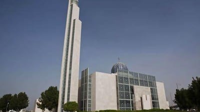 The Abdulrahman Al Siddiq Mosque, also known as the Palm Jumeirah Mosque, in Dubai is among a number of mosques in the UAE to offer Muslim sermons in English for worshippers who don't understand Arabic. Antonie Robertson / The National