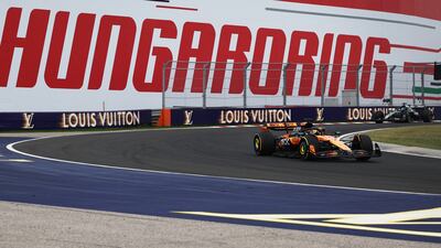 McLaren's Oscar Piastri had to settle for second place but would finish just 0.698 seconds behind teammate Lando Norris. Reuters