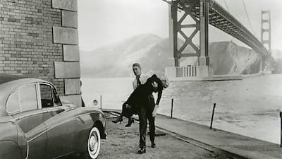 A scene from the 1958 Alfred Hitchcock 1958 film Vertigo. Symphony Space via Bloomberg