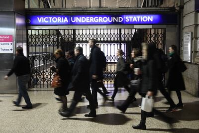 The Victoria line is one of the main front lines in the strike action. Getty