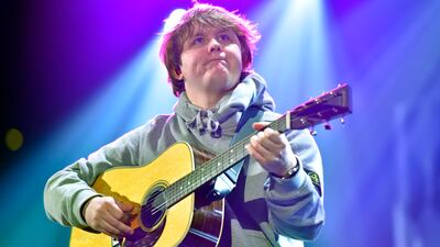 Lewis Capaldi will perform at the Yasalam After Race Concert on December 11. AP