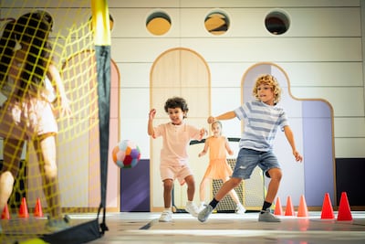 Action station at Explorer’s Club. Photo: Atlantis The Palm