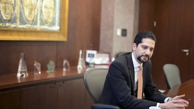 Zak Hydari, the chief executive of Rasmala. Reem Mohammed/ The National