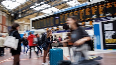 The train drivers' union Aslef has started an overtime ban. EPA