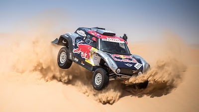 Cyril Despres was fastest over the stage in the cars category.