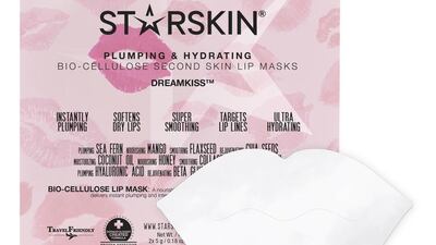 STARSKIN® DREAMKISS™ PLUMPING & HYDRATING BIO-CELLULOSE SKIN LIP MASK- (50AED for 2 pieces) 5. Courtesy of Starskin