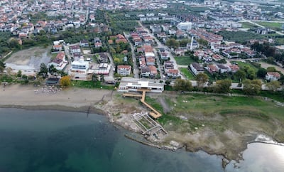 The Pope will pray near archaeological remains in Iznik, the site of an ancient Christian council. EPA