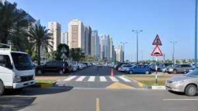 Pedestrians will cross at pavement level on shorter blocks, forcing cars to slow down.
