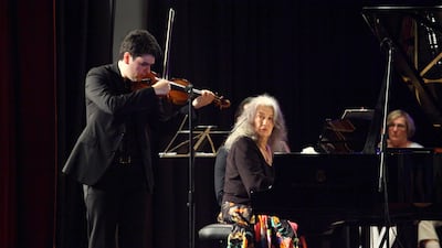 Michael Barenboim says artists should maintain course and speak out in support of those suffering in Gaza. Getty Images