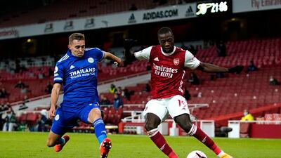 Timothy Castagne, 5 – The defender had a tough first half playing against Bukayo Saka, but grew into the game and looked dangerous when going forward. Getty