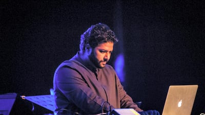 Bahraini composer Hasan Hujeiri will add doses of electronic music to his Tambura music concert as part of Abu Dhabi Art. Picture courtesy of Hasan Hujeiri.