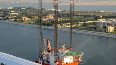 Gulf Marine Services says its Evolution vessel will save companies time and money. It unveiled the platform at the Adipec exhibition in Abu Dhabi. Firose Pulatholu Valappi