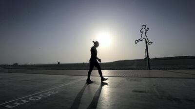 Ensure you're being safe while exercising outdoors during the summer. Chris Whiteoak / The National