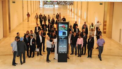 The opening if Yas Mall will coincide with the 2014 Formula One Etihad Airways Abu Dhabi Grand Prix. Courtesy Aldar