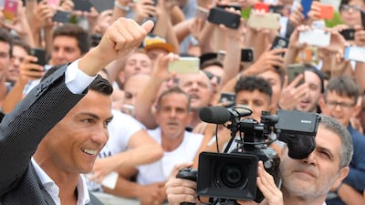 Portuguese superstar Cristiano Ronaldo moved from Real Madrid to Juventus in the summer. Reuters