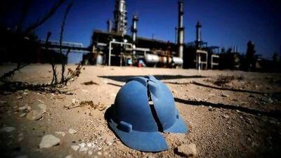 The Zawiya oil refinery outside of Tripoli. AFP