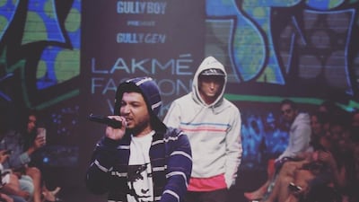 Indian hip-hop artist Naezy returns to rap with a new 'Gully Boy' global collaboration. Instagram / Naved Shaikh