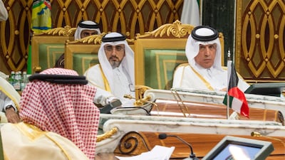 Sultan bin Saad Al Muraikhi, Qatari Minister of State for Foreign Affairs, during the summit.