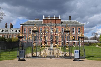 The main entrance to Kensington Palace. Getty