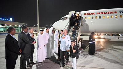 The UAE has hosted citizens of at least 26 countries evacuated on these planes, which have carried 997 people since April 29