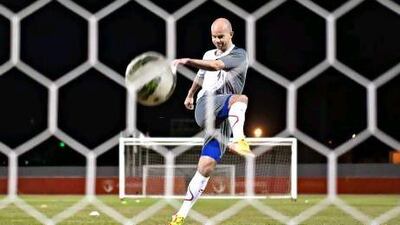 Alexander Geynrikh is enjoying life at Emirates.