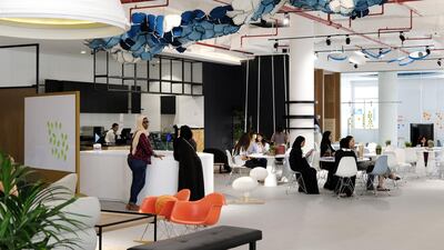 Sheraa rolled out a six-week programme for start-ups to get them 'seed-ready'. Anna Nielsen/The National