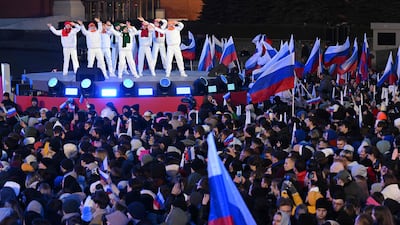 The new six-year term will enable Mr Putin to overtake Joseph Stalin as Russia's longest-serving leader in more than 200 years. AFP