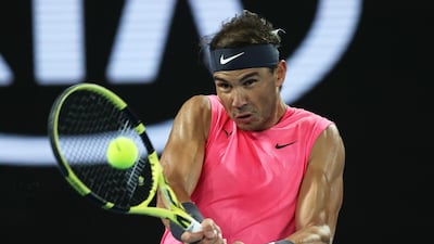 Rafael Nadal was a straight sets winner over Federico Delbonis in the Australian Open second round. Getty Images