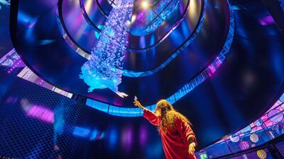 The City of the Future exhibit in Alif - The Mobility Pavilion at Expo 2020 Dubai. Photo: Expo 2020 Dubai