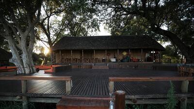 The exclusive Mapula Lodge is seen in the Okavango Delta, Botswana Reuters