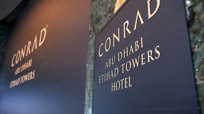 Abu Dhabi's newest hotel has opened at Etihad Towers. Courtesy Jonathon Gibbons
