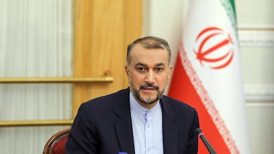 Iranian Foreign Minister Hossein Amirabdollahian said his country is 'against both arming Russia and Ukraine'. EPA