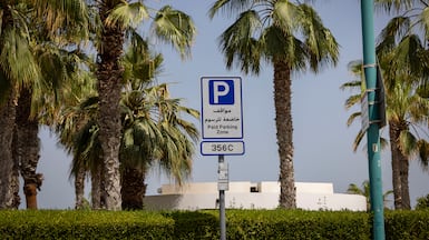 Standard parking tariffs will resume on Tuesday. Antonie Robertson / The National