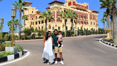 Al Haramlik Palace in Alexandria's Montazah. Courtesy Around Egypt in 60 Days