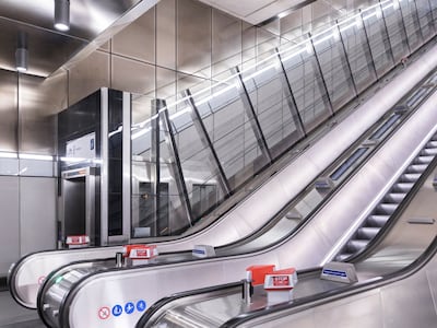 The new lifts can be seen in action in Liverpool Street and Farringdon stations. Photo: Crossrail
