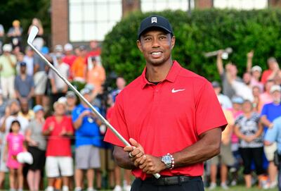 Tiger Woods returned to winning ways at the Tour Championship on Sunday. AP Photo
