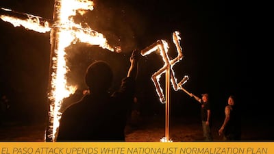 Two years ago, neo-nazi demonstrations in Charlottesville, Virginia, turned deadly when a far-right protester drove a car through a crowd, killing one and injuring dozens. REUTERS