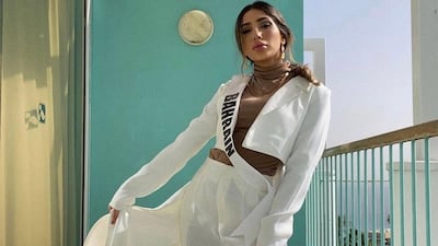 Bahrain's first Miss Universe contestant Manar Nadeem Deyani is now in Israel preparing for the pageant. Photo: Yugen Group
