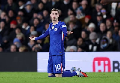 Injuries have restricted Cole Palmer to just 12 games for Chelsea this season. Reuters