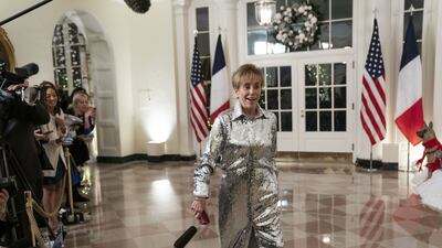 Valerie Biden Owens, sister of US President Joe Biden, arrives. Bloomberg