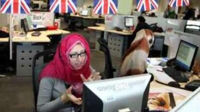 By March, more than 1,200 English-language customer service operators will staff Vodafone's international call centre on the outskirts of Cairo.