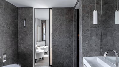 Bathroom at Sprimont House. Courtesy Martin’s Properties