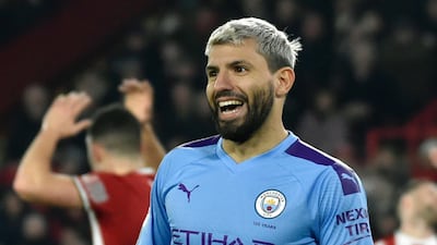 Sergio Aguero has been signed up by the BBC as part of its home-schooling initiative while educational establishments are closed during the coronavirus pandemic. AP