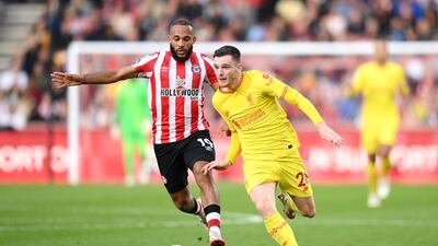 Andrew Robertson - 3. The Scot was disconcertingly poor. He rarely got forward and was tentative while defending. Getty Images